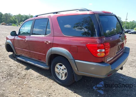 2003 Toyota Sequoia Sr5 V8 из США, поврежденный, VIN 5TDBT44A93S159109